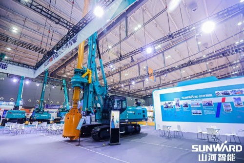 山河綠 亮相長沙國際工程機(jī)械展,50款產(chǎn)品盡顯山河智能創(chuàng)新實(shí)力